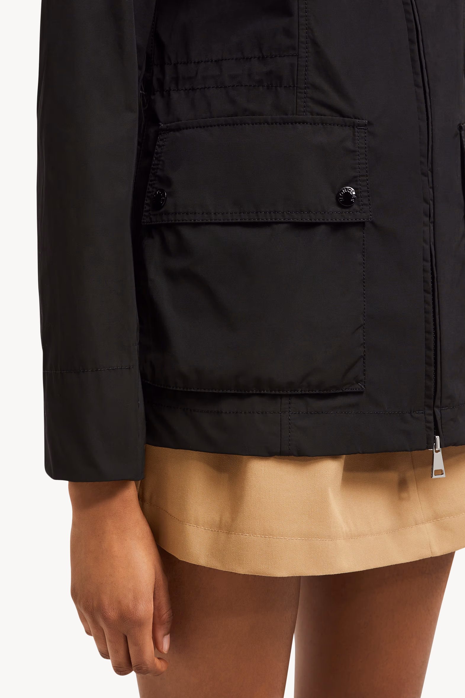 Parka à capuche Leandro Femmes Noir Moncler 6
